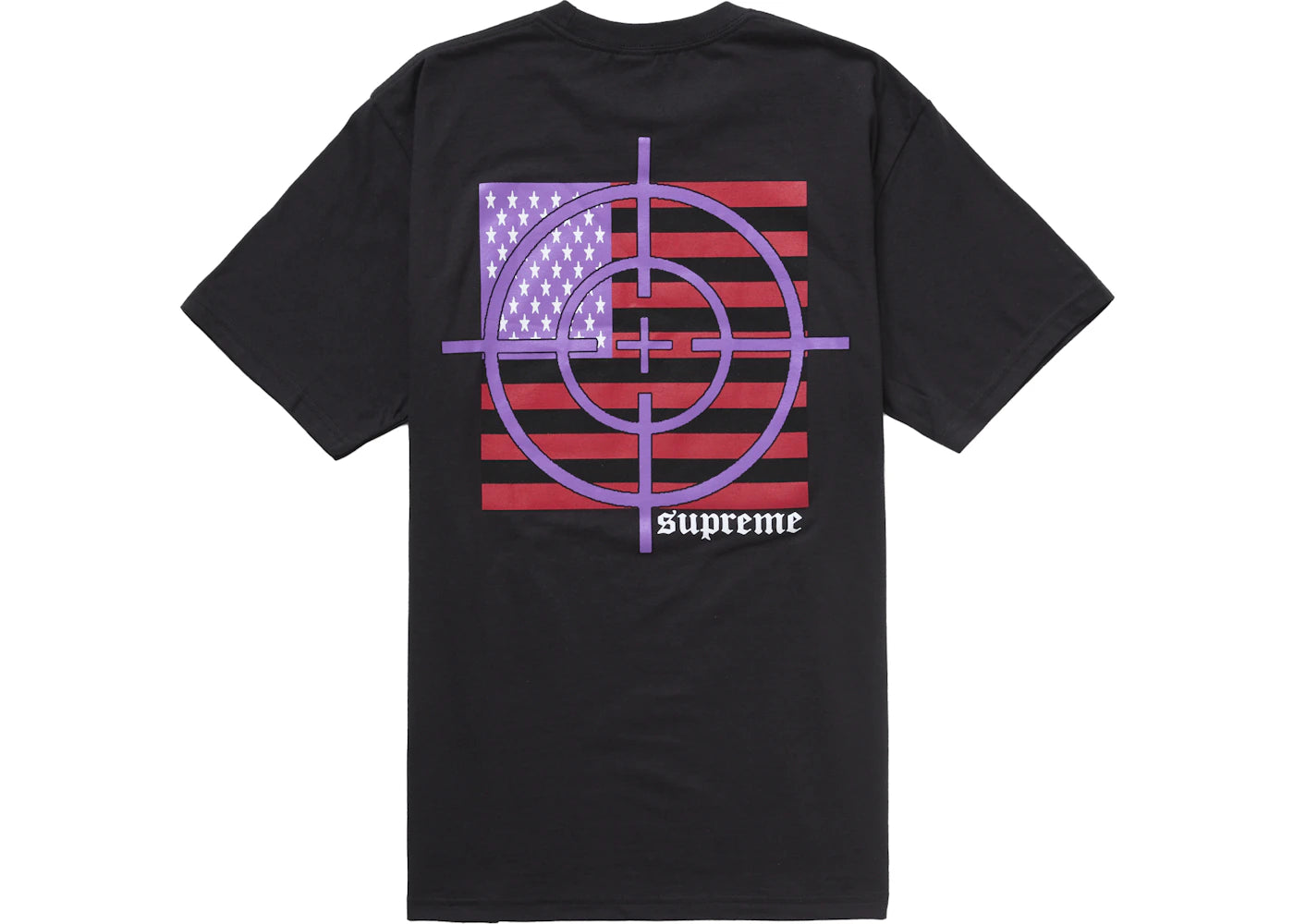 Supreme Target Tee Black