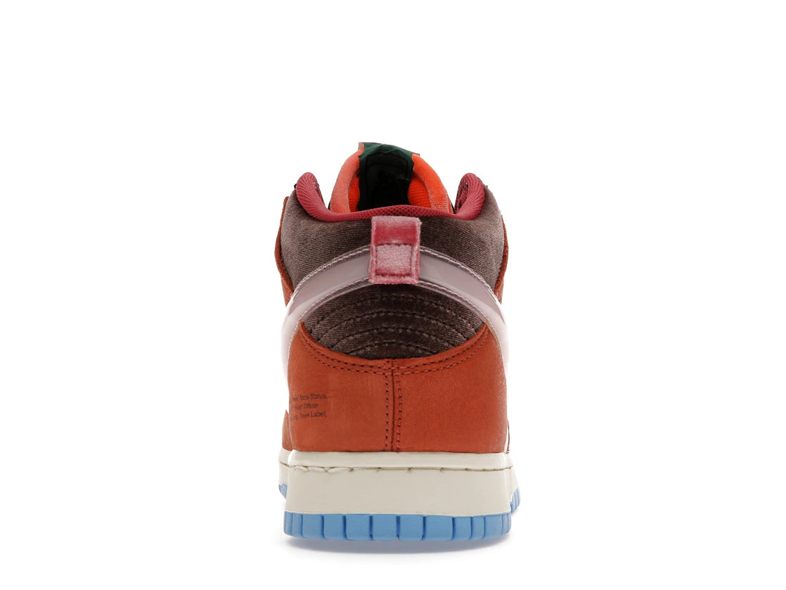 Nike Dunk Mid Social Status Free Lunch Chocolate Milk