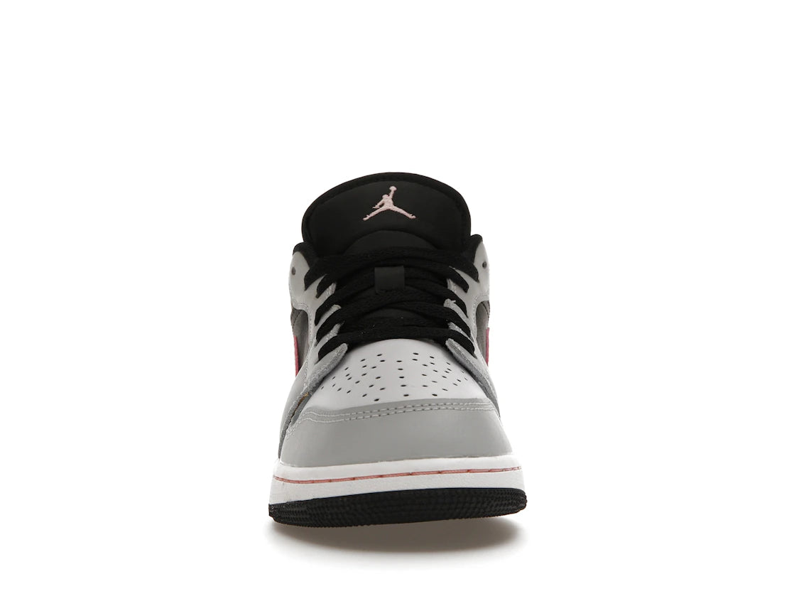 Jordan 1 Low Black Grey Pink (GS)