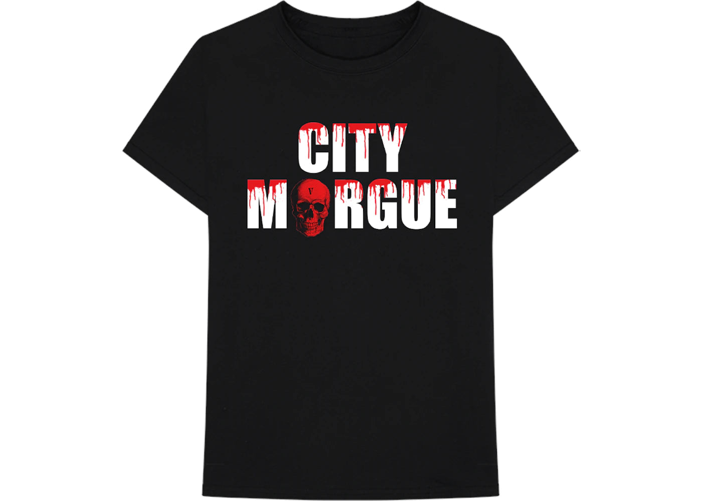 City Morgue x Vlone Drip Tee Black
