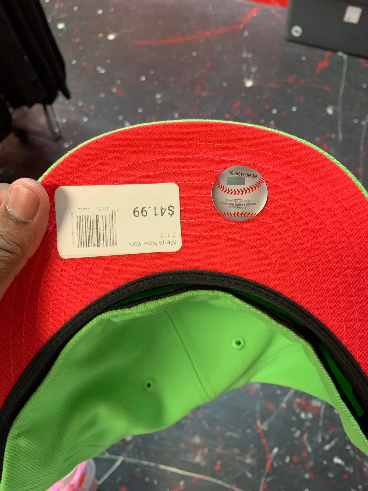 Lime green New York, Yankee