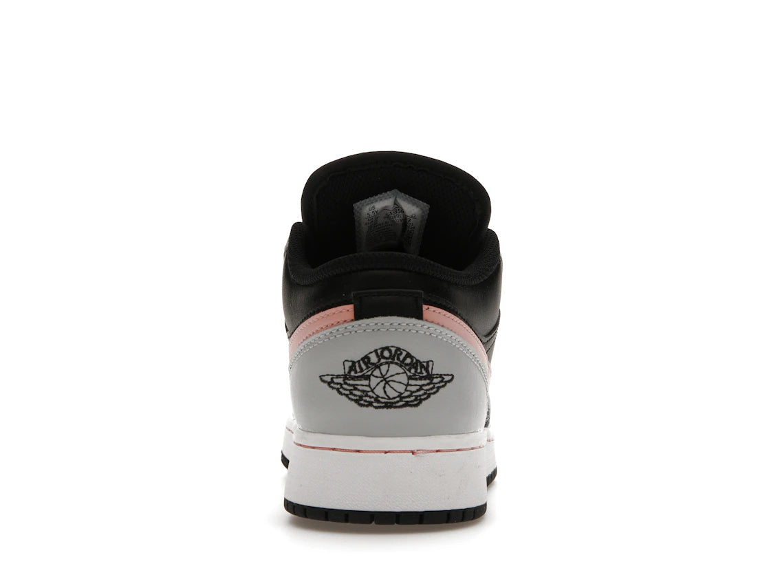 Jordan 1 Low Black Grey Pink (GS)