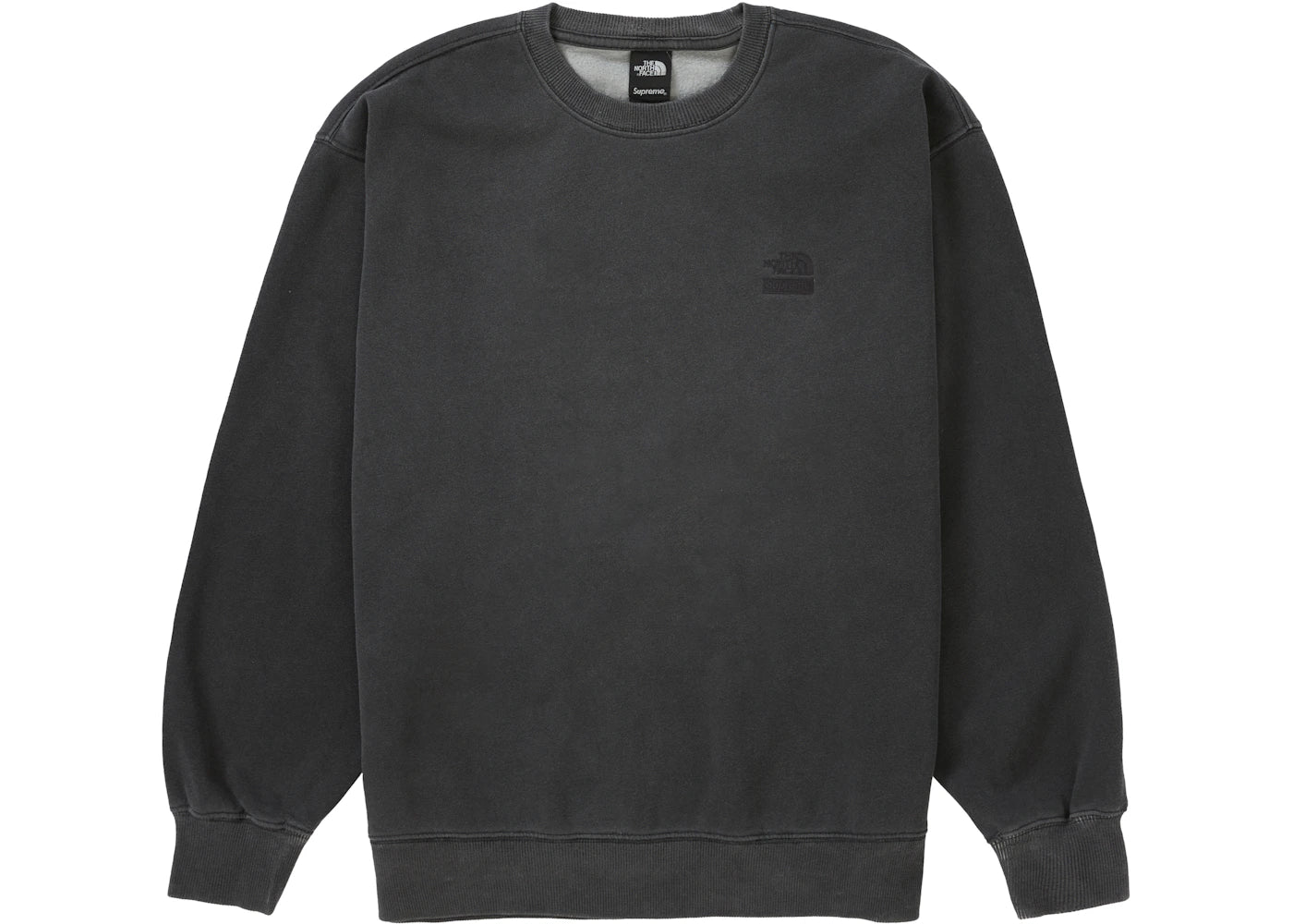 Supreme The North Face Pigment Printed Crewneck Black
