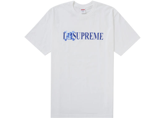 Supreme Skull Tee White
