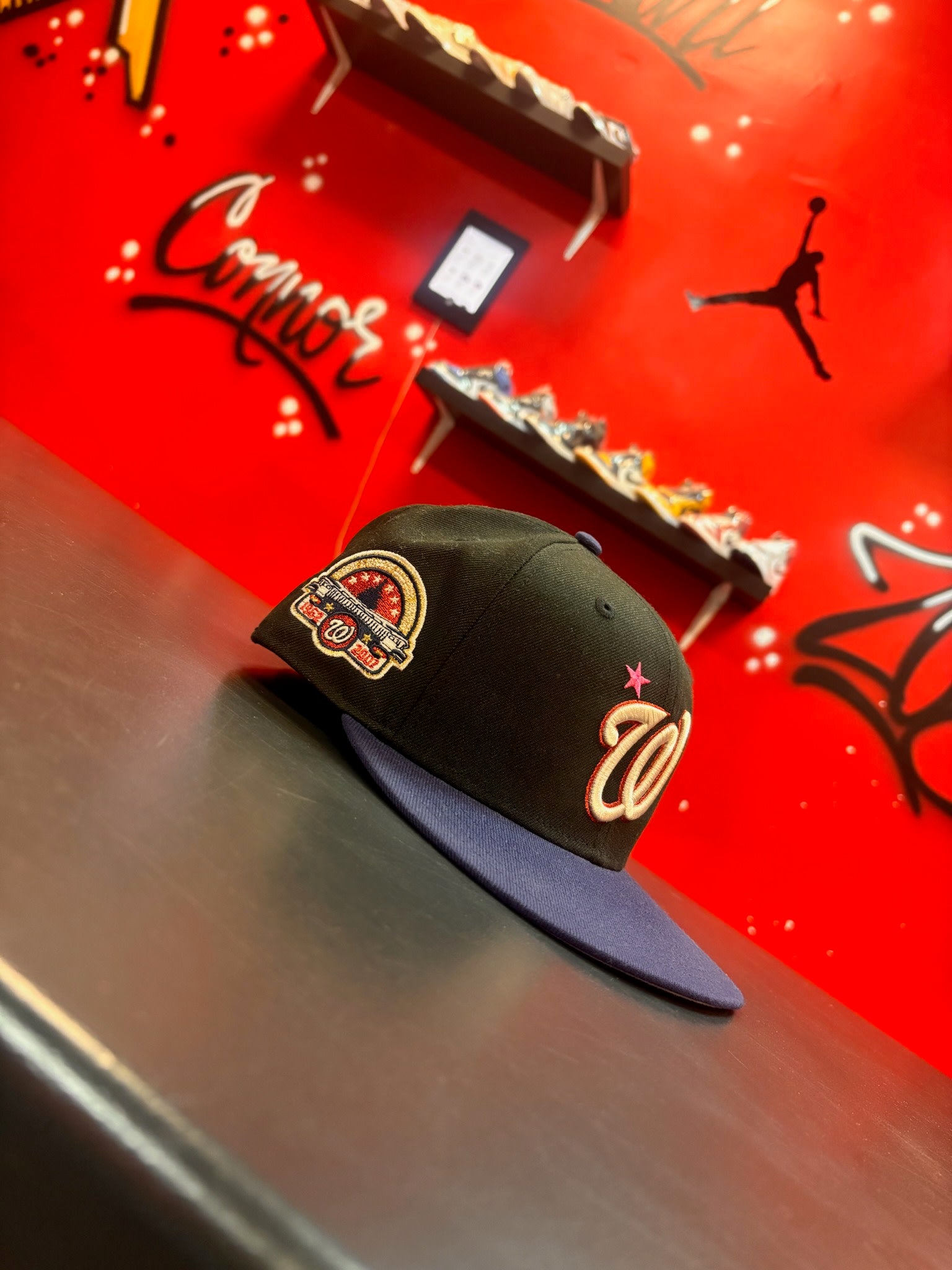 Washington nationals Hat black