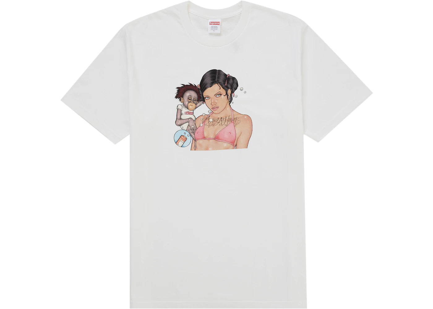 Supreme Angel Tee White
