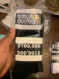 100000 socks black