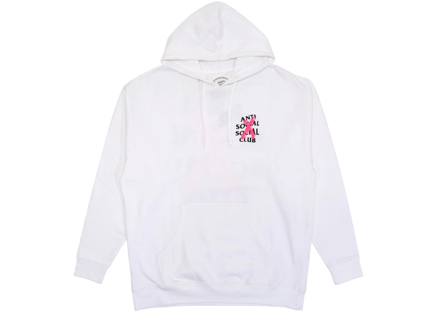 Anti Social Social Club Cancelled Hoodie White