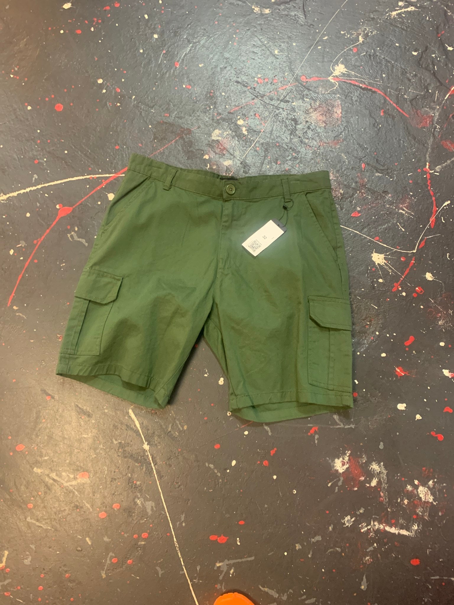 Green shorts