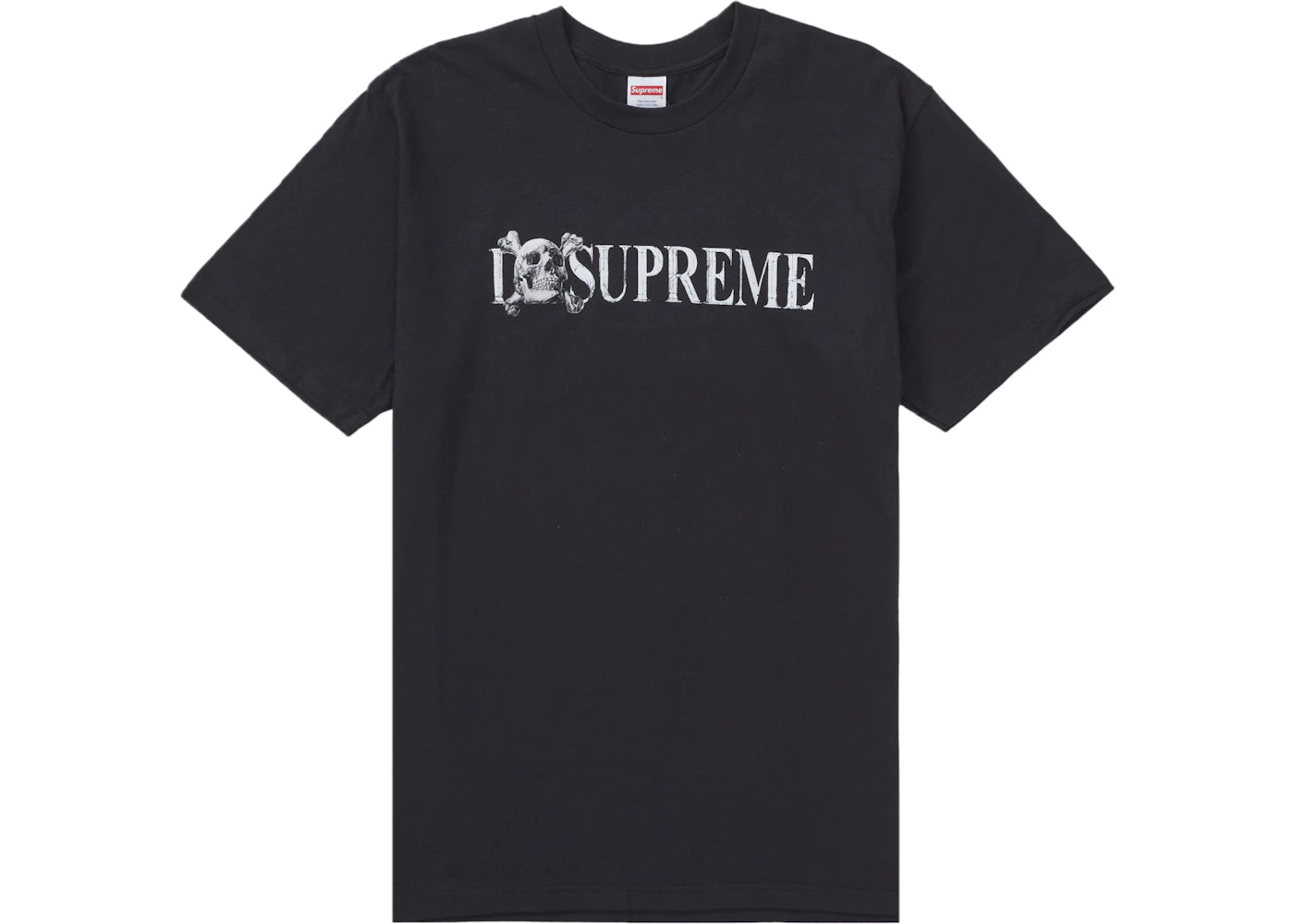 Supreme Skull Tee Black