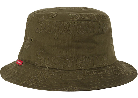 Supreme Lasered Twill Crusher Olive