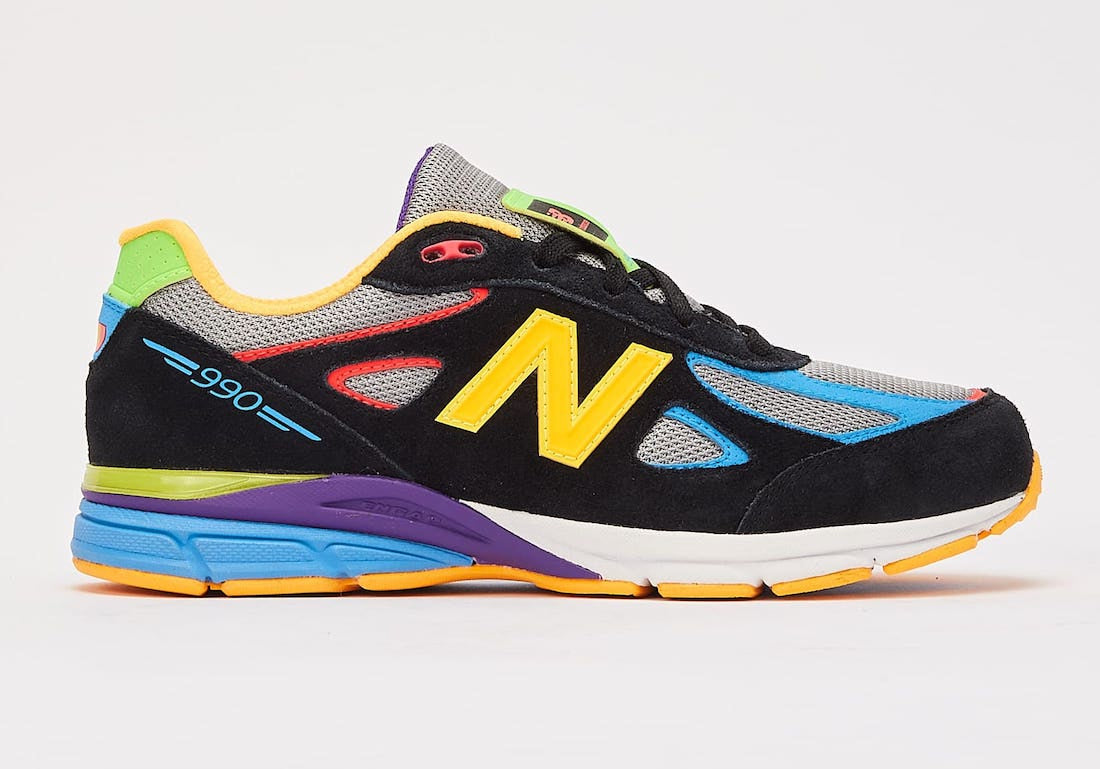 New Balance DTLR x 990v4 Kid's 'Wild Style 2.0' Sneakers Kid's